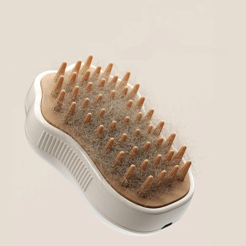 Paw Shaped Rechargeable Pet Hair Spray Brush
