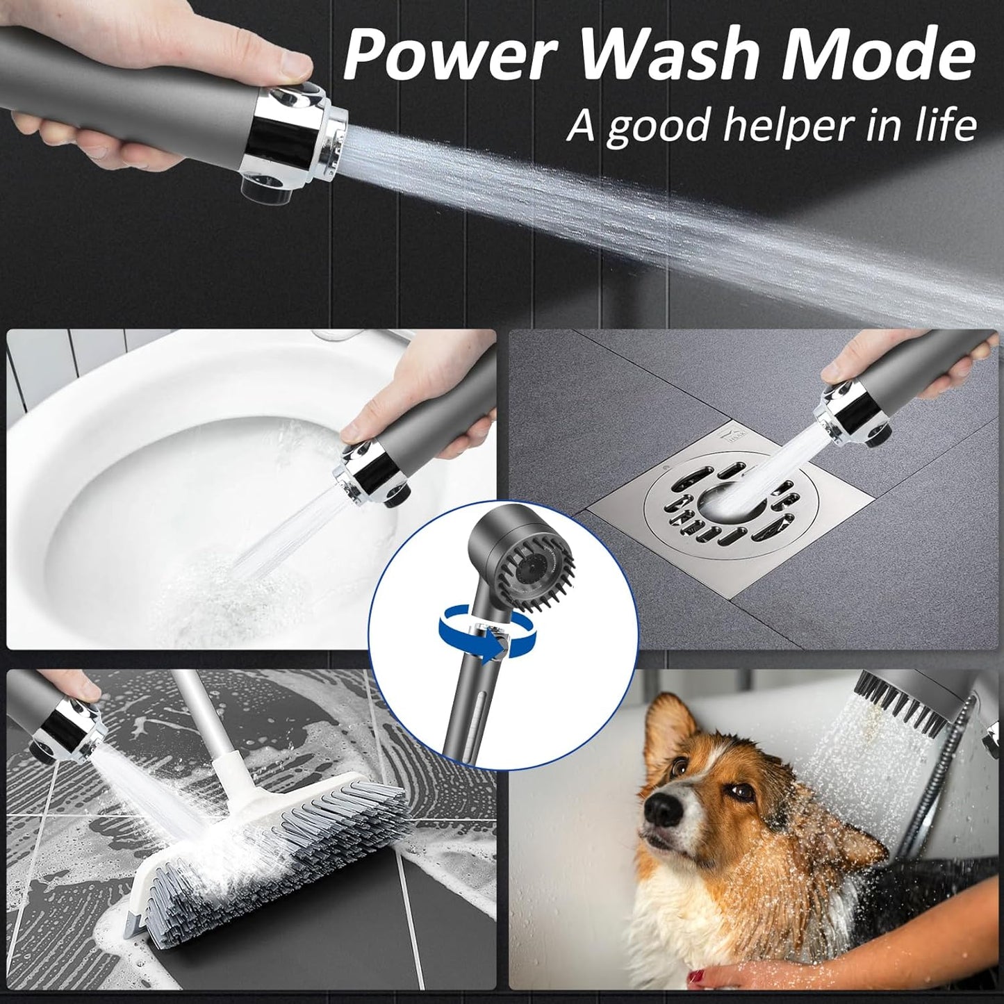 High Pressure Handheld Shower Head