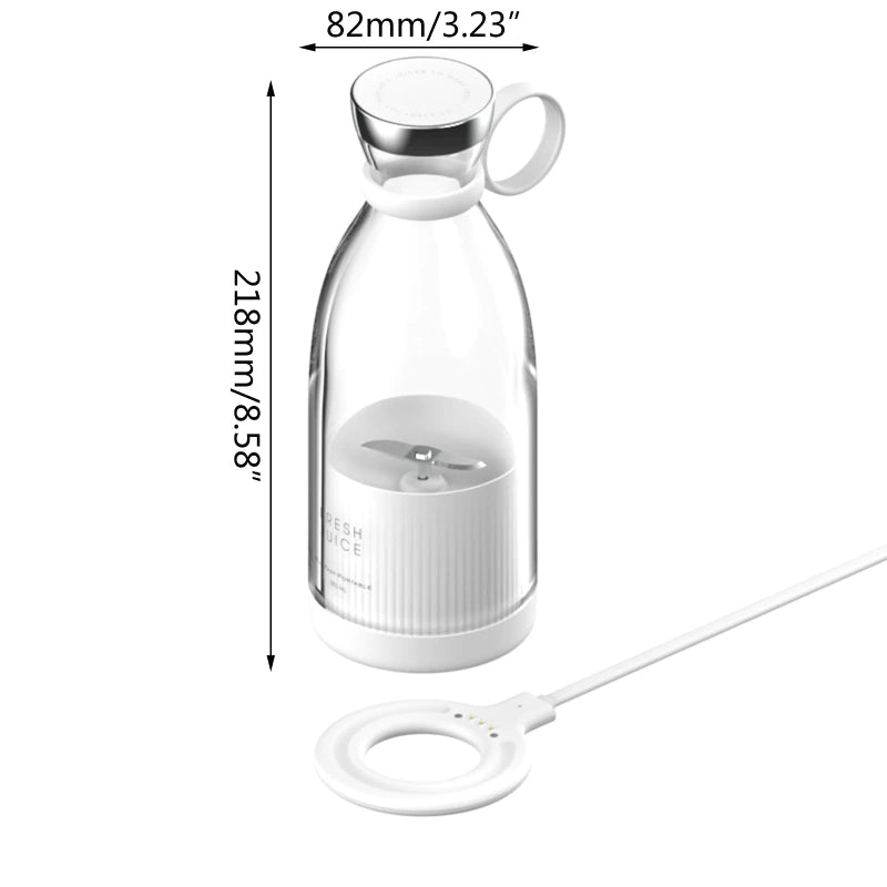 USB Rechargeable Portable Mini Blender 350ML
