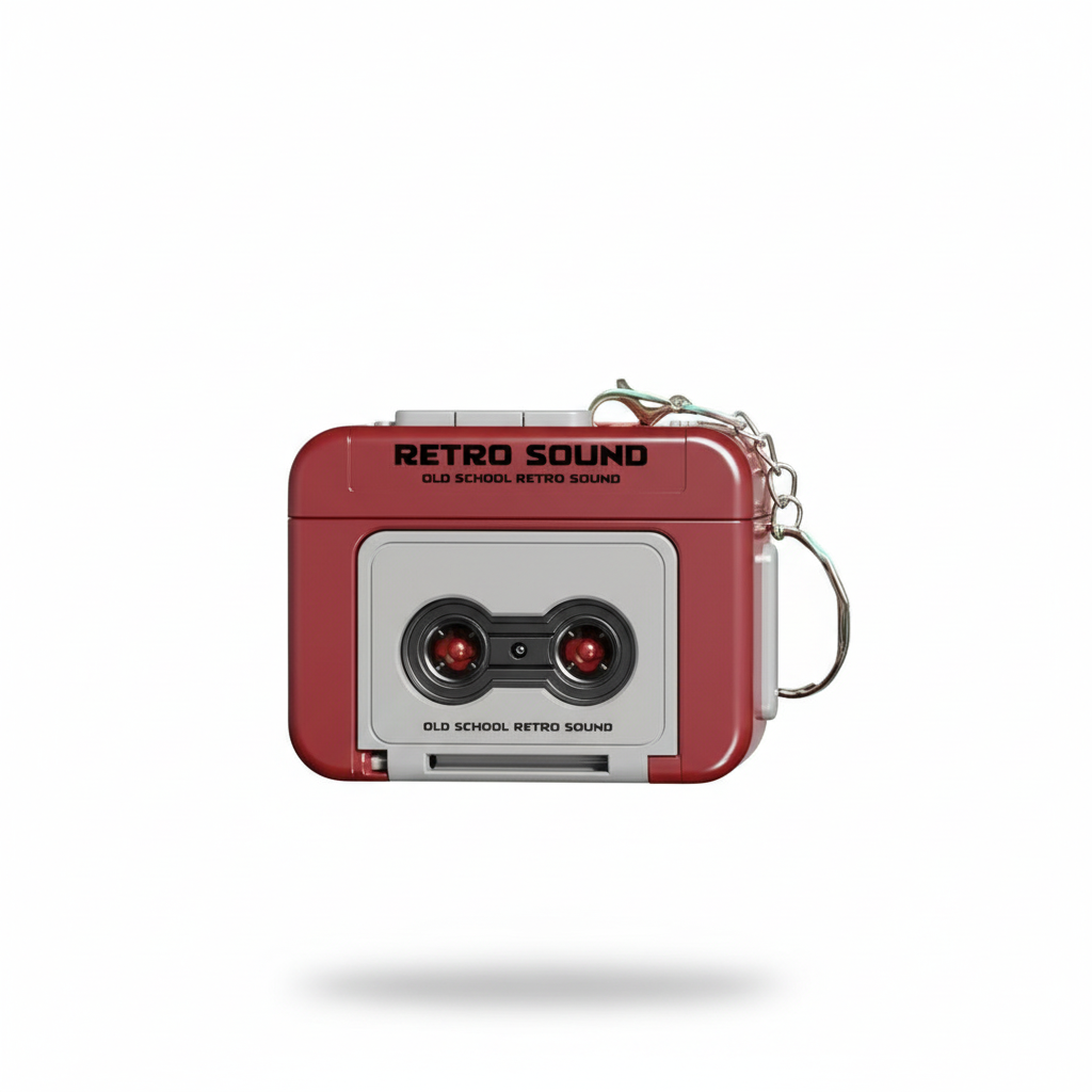 Retro Sound Mini Keychain