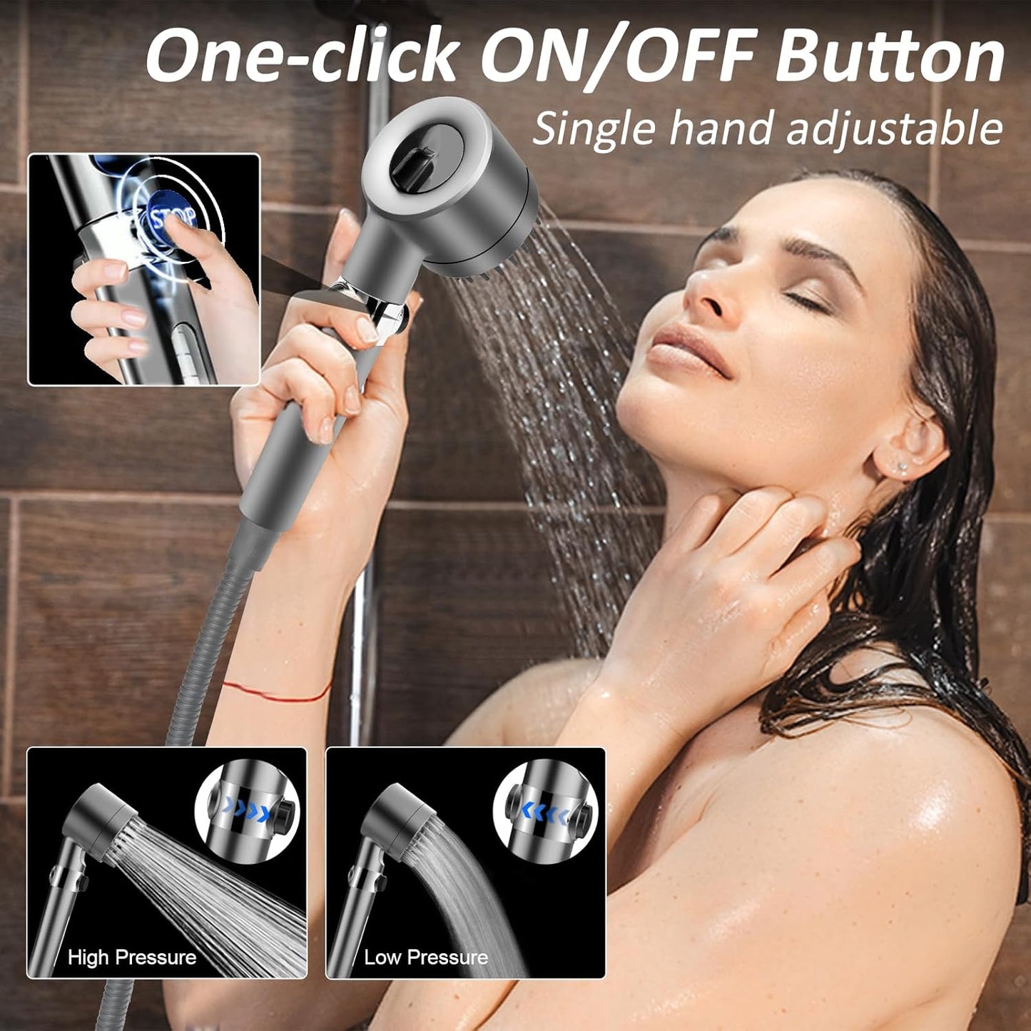 High Pressure Handheld Shower Head