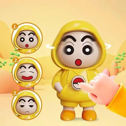 Shinchan Face Rotating Keychain