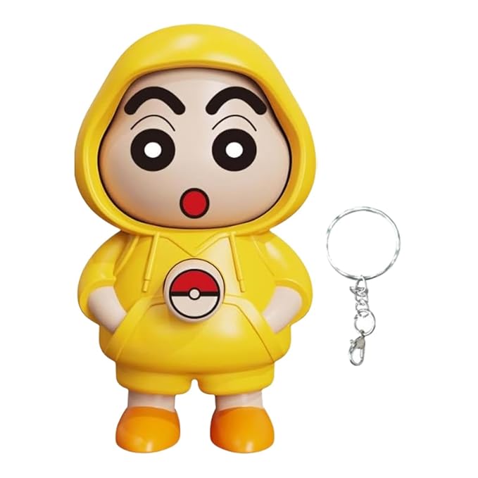 Shinchan Face Rotating Keychain